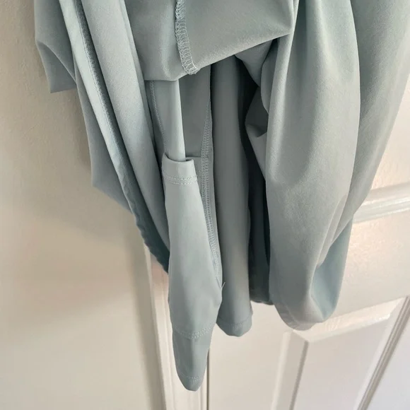 Abercrombie & Fitch A&F Traveler Built In Shorts Sleeveless Blue Dress SP Comfy - Picture 5 of 9